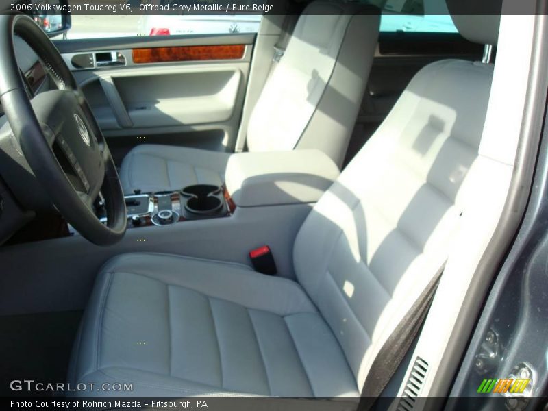 Offroad Grey Metallic / Pure Beige 2006 Volkswagen Touareg V6