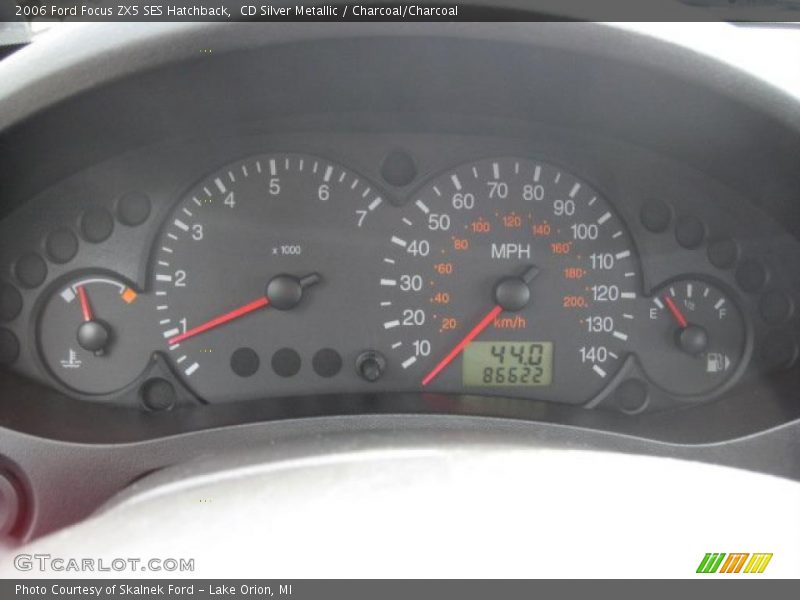  2006 Focus ZX5 SES Hatchback ZX5 SES Hatchback Gauges