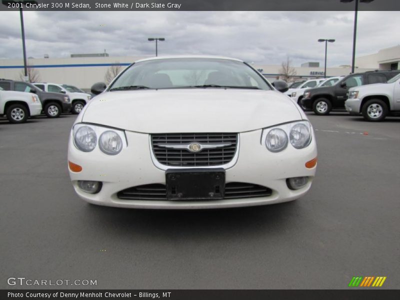 Stone White / Dark Slate Gray 2001 Chrysler 300 M Sedan