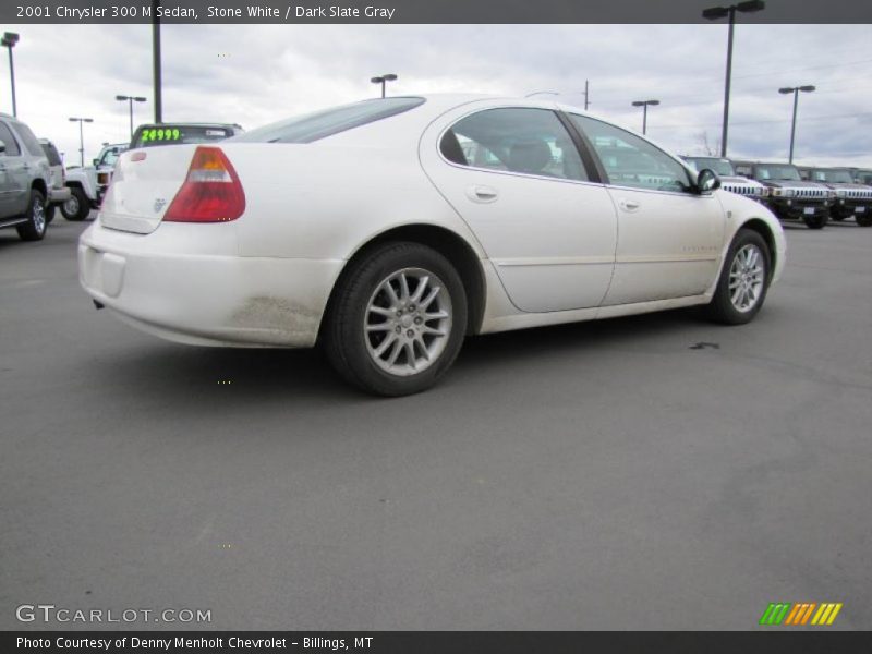 Stone White / Dark Slate Gray 2001 Chrysler 300 M Sedan