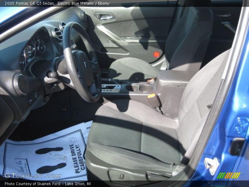 Electric Blue Metallic / Ebony 2005 Pontiac G6 GT Sedan