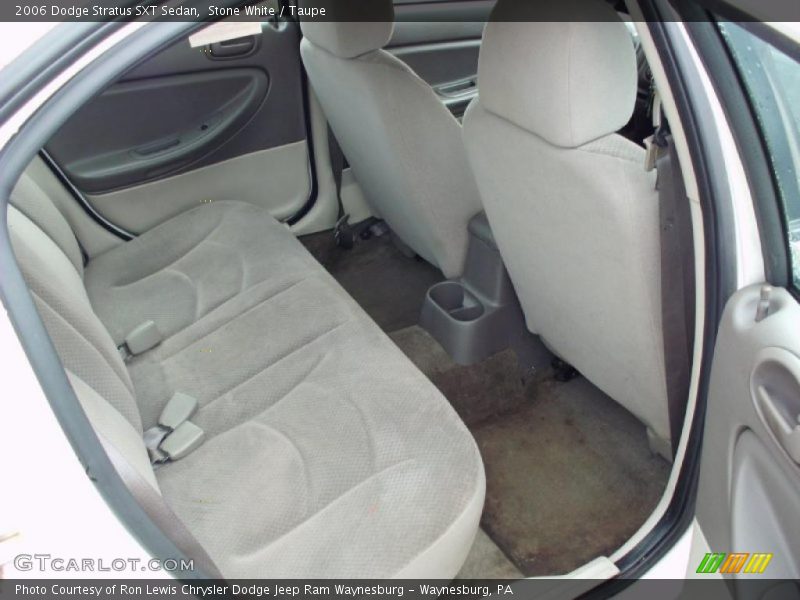 Stone White / Taupe 2006 Dodge Stratus SXT Sedan