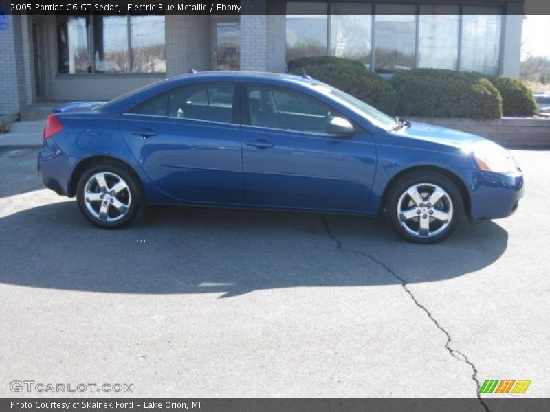 Electric Blue Metallic / Ebony 2005 Pontiac G6 GT Sedan