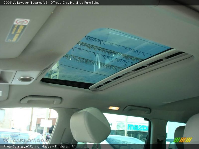Offroad Grey Metallic / Pure Beige 2006 Volkswagen Touareg V6