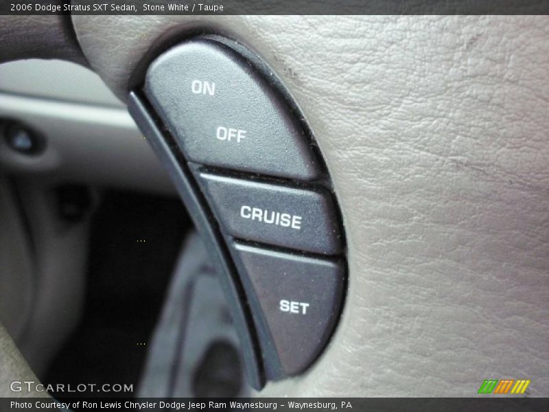 Stone White / Taupe 2006 Dodge Stratus SXT Sedan