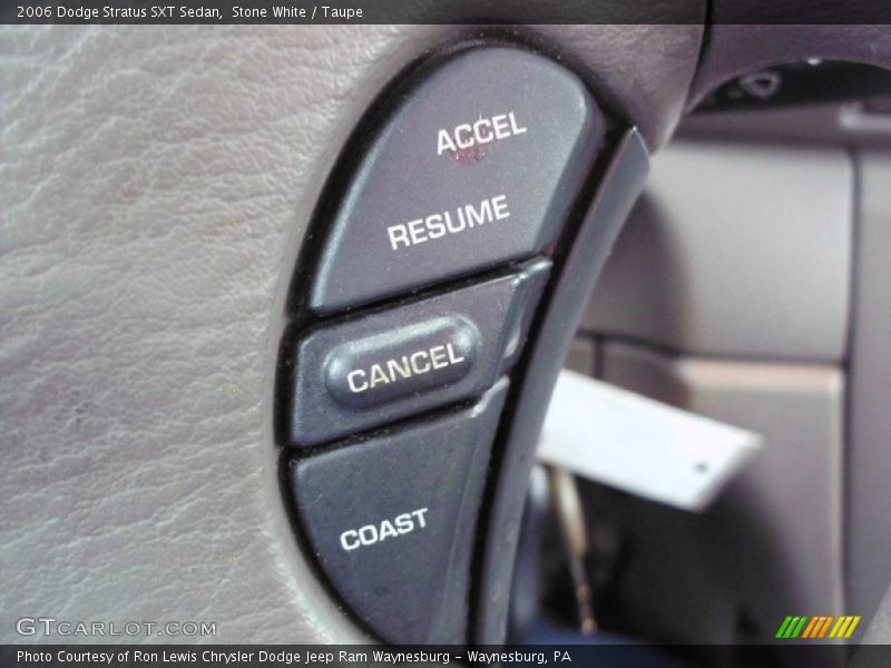 Stone White / Taupe 2006 Dodge Stratus SXT Sedan