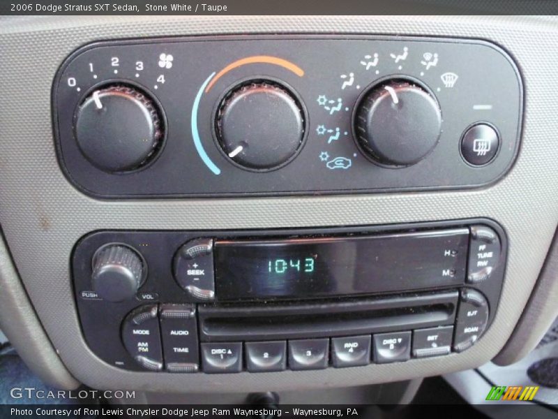 Stone White / Taupe 2006 Dodge Stratus SXT Sedan