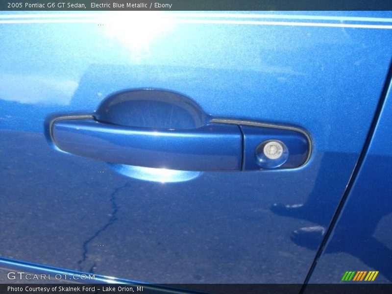 Electric Blue Metallic / Ebony 2005 Pontiac G6 GT Sedan