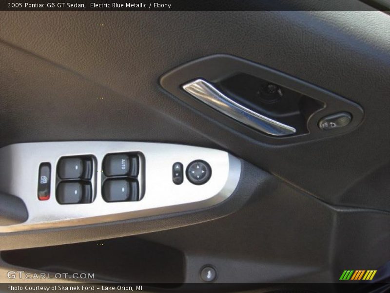 Electric Blue Metallic / Ebony 2005 Pontiac G6 GT Sedan