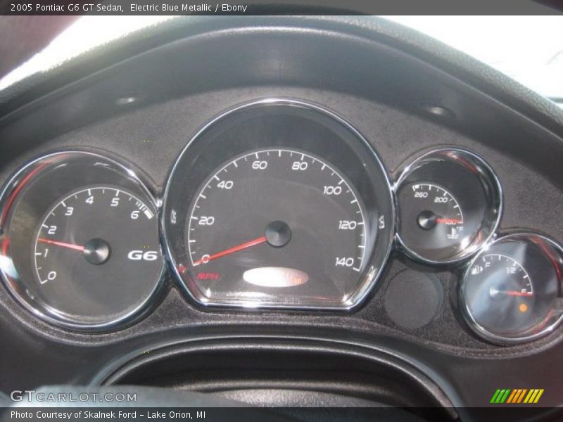 Electric Blue Metallic / Ebony 2005 Pontiac G6 GT Sedan