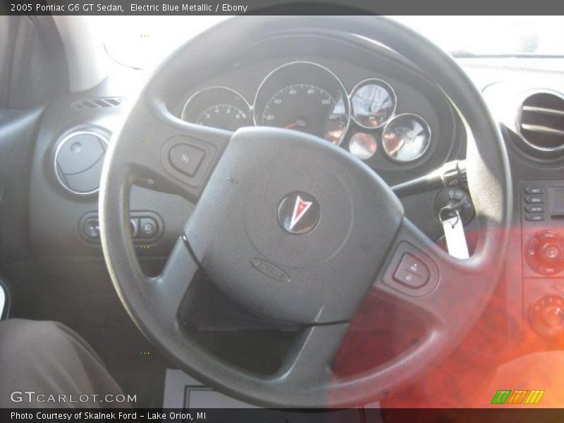 Electric Blue Metallic / Ebony 2005 Pontiac G6 GT Sedan