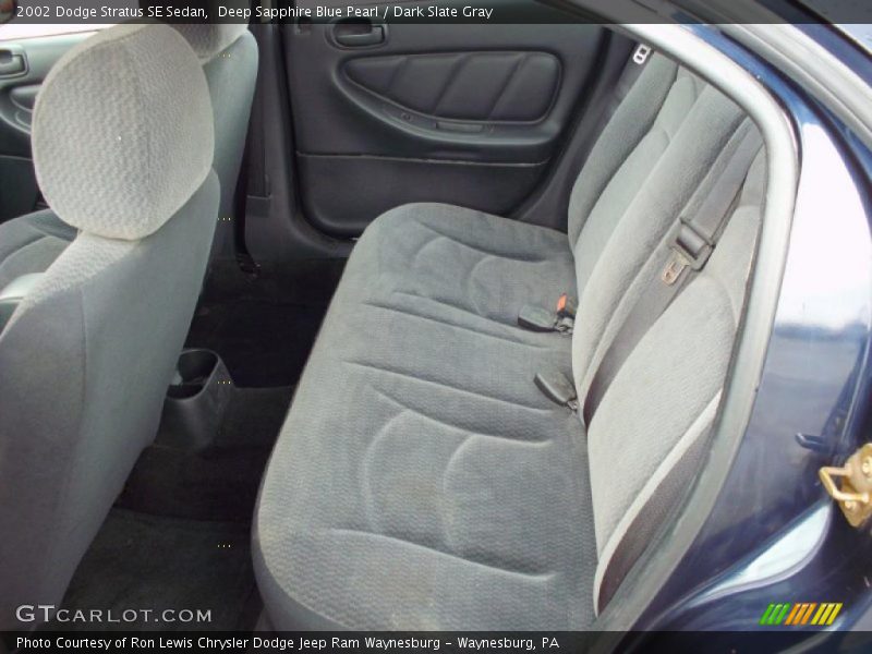  2002 Stratus SE Sedan Dark Slate Gray Interior