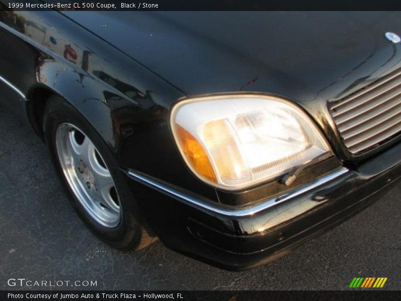 Black / Stone 1999 Mercedes-Benz CL 500 Coupe