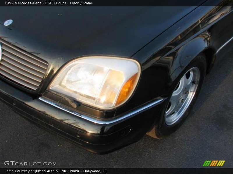 Black / Stone 1999 Mercedes-Benz CL 500 Coupe