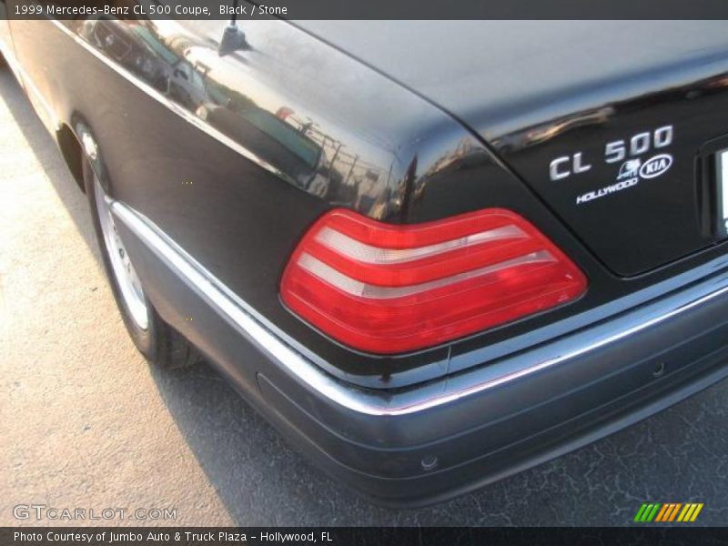 Black / Stone 1999 Mercedes-Benz CL 500 Coupe