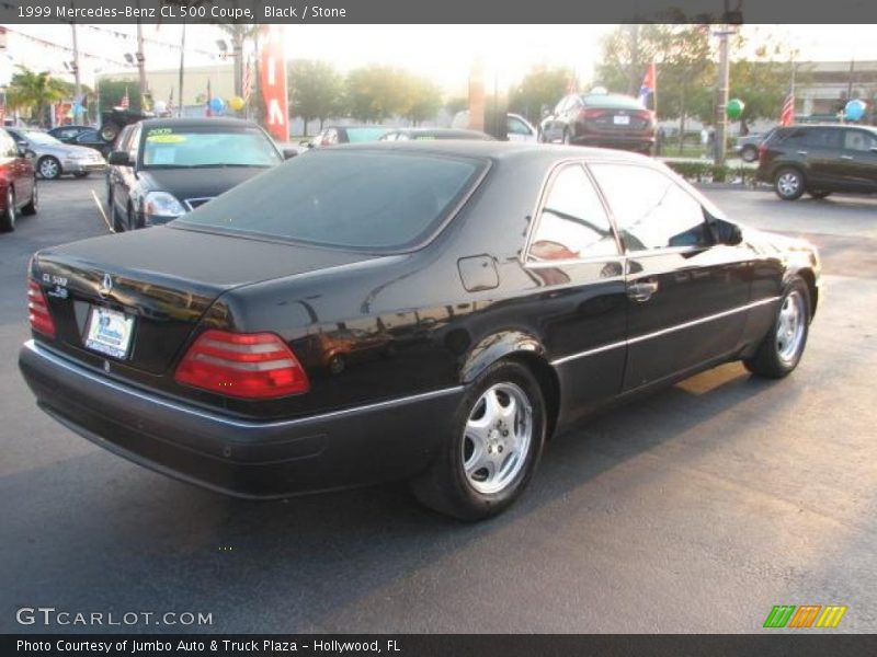 Black / Stone 1999 Mercedes-Benz CL 500 Coupe