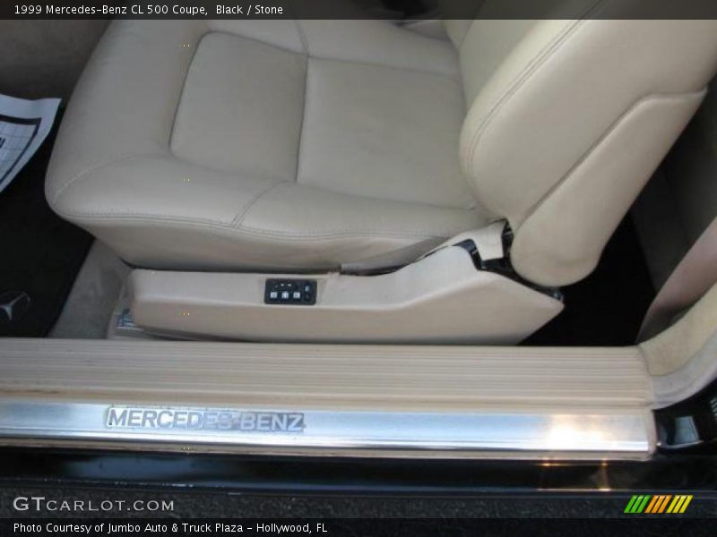 Black / Stone 1999 Mercedes-Benz CL 500 Coupe
