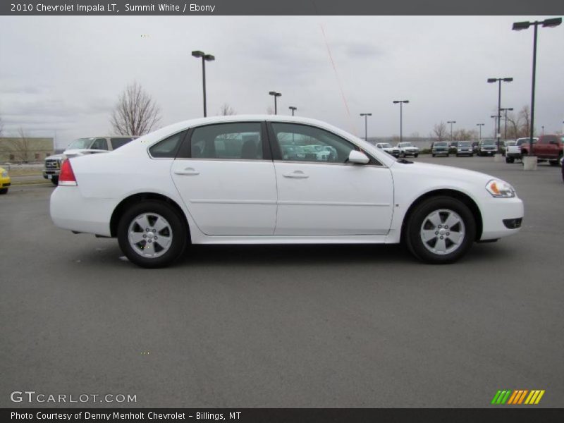 Summit White / Ebony 2010 Chevrolet Impala LT