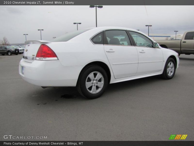 Summit White / Ebony 2010 Chevrolet Impala LT