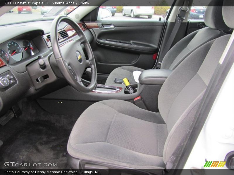 Summit White / Ebony 2010 Chevrolet Impala LT