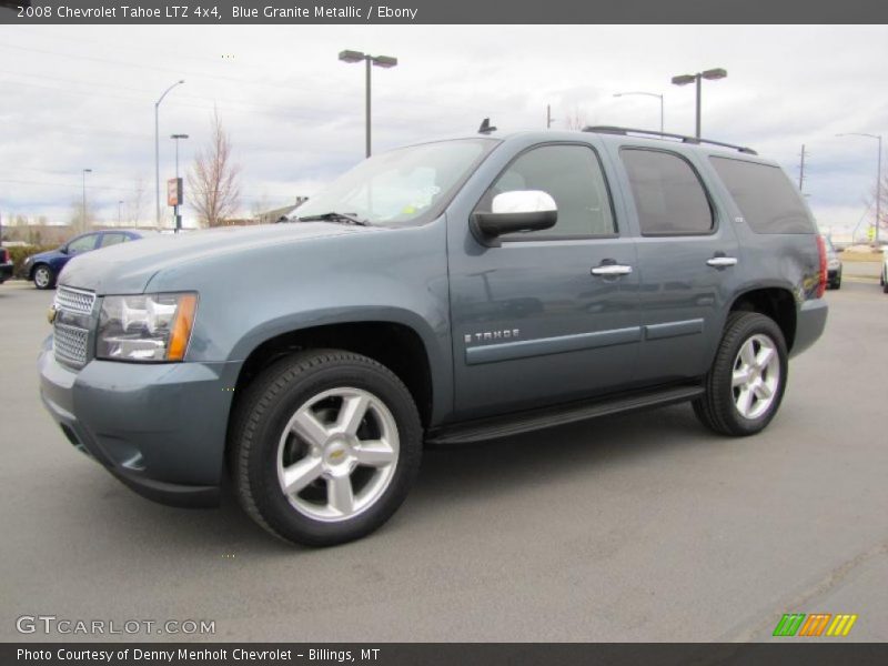 Blue Granite Metallic / Ebony 2008 Chevrolet Tahoe LTZ 4x4