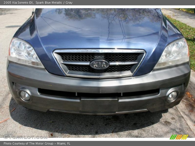 Spark Blue Metallic / Gray 2005 Kia Sorento EX