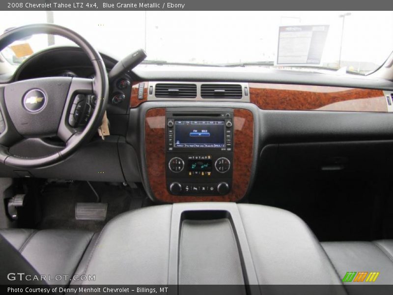 Blue Granite Metallic / Ebony 2008 Chevrolet Tahoe LTZ 4x4