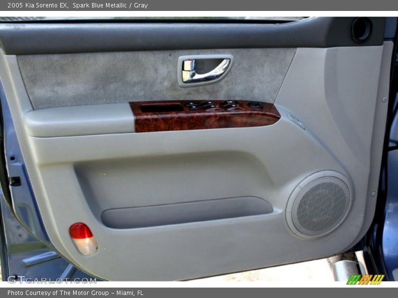 Spark Blue Metallic / Gray 2005 Kia Sorento EX