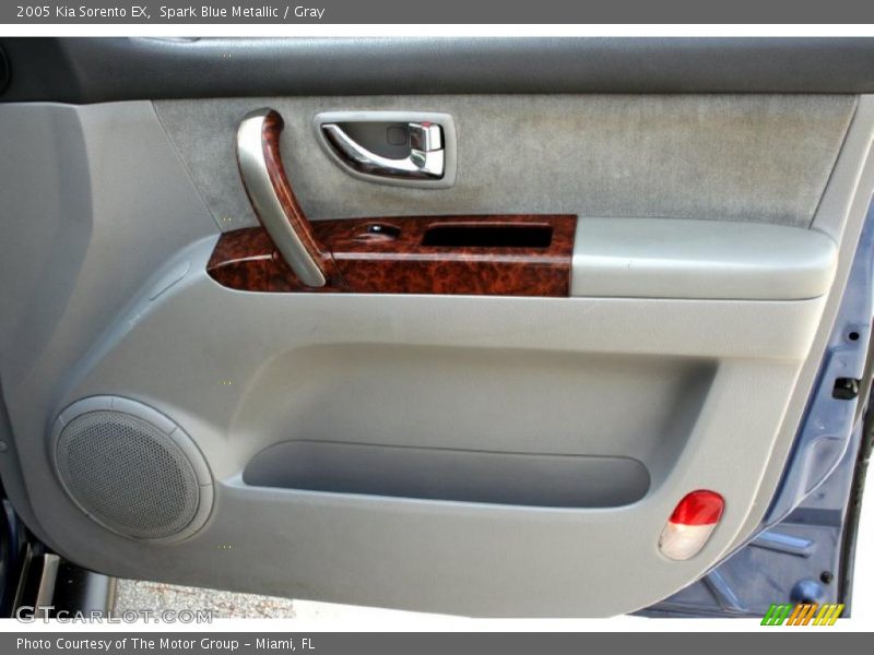 Spark Blue Metallic / Gray 2005 Kia Sorento EX