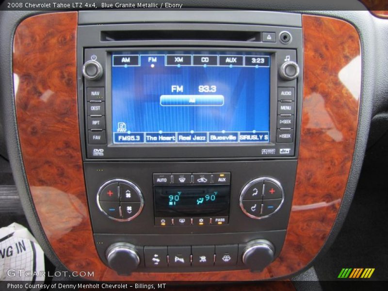 Blue Granite Metallic / Ebony 2008 Chevrolet Tahoe LTZ 4x4