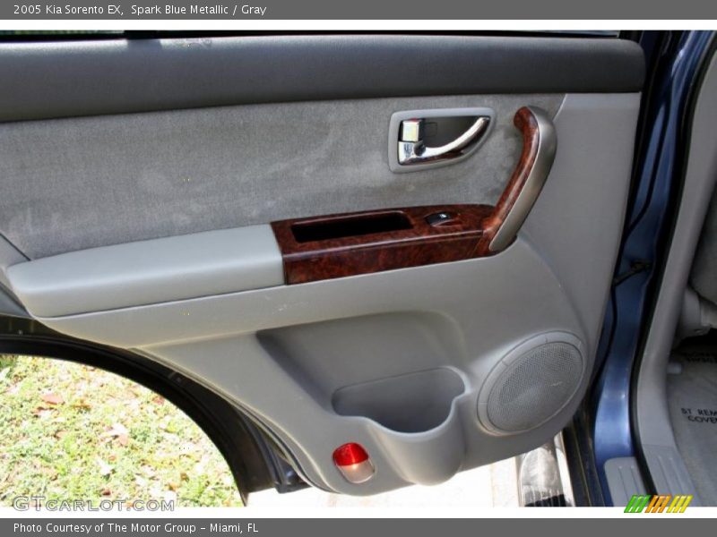 Spark Blue Metallic / Gray 2005 Kia Sorento EX