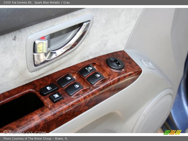 Spark Blue Metallic / Gray 2005 Kia Sorento EX