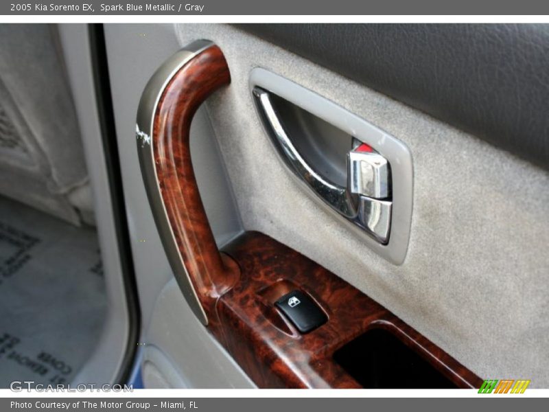 Spark Blue Metallic / Gray 2005 Kia Sorento EX