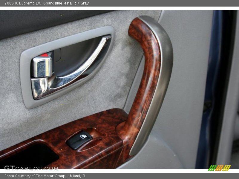 Spark Blue Metallic / Gray 2005 Kia Sorento EX
