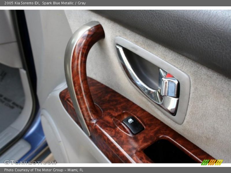Spark Blue Metallic / Gray 2005 Kia Sorento EX