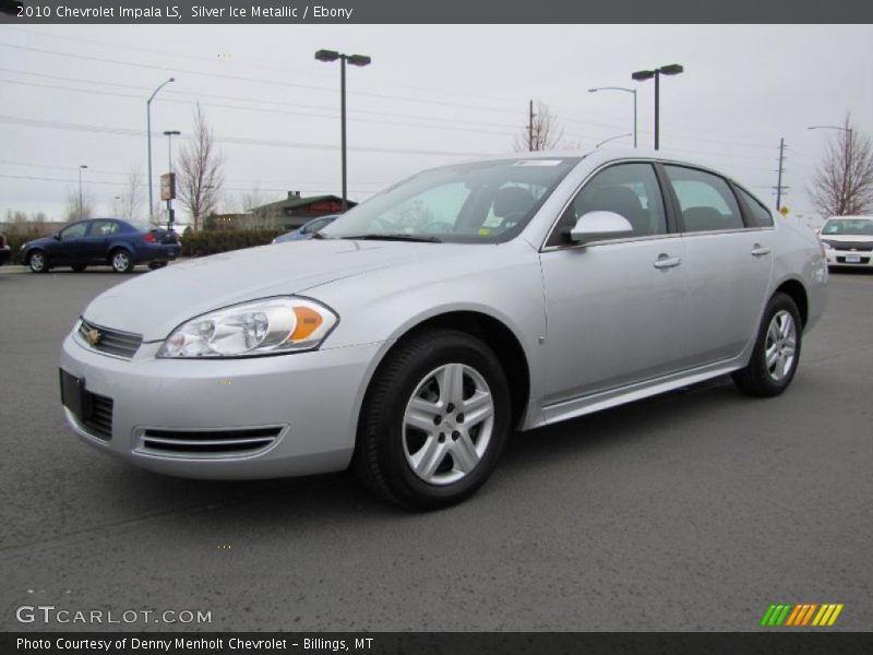 Silver Ice Metallic / Ebony 2010 Chevrolet Impala LS
