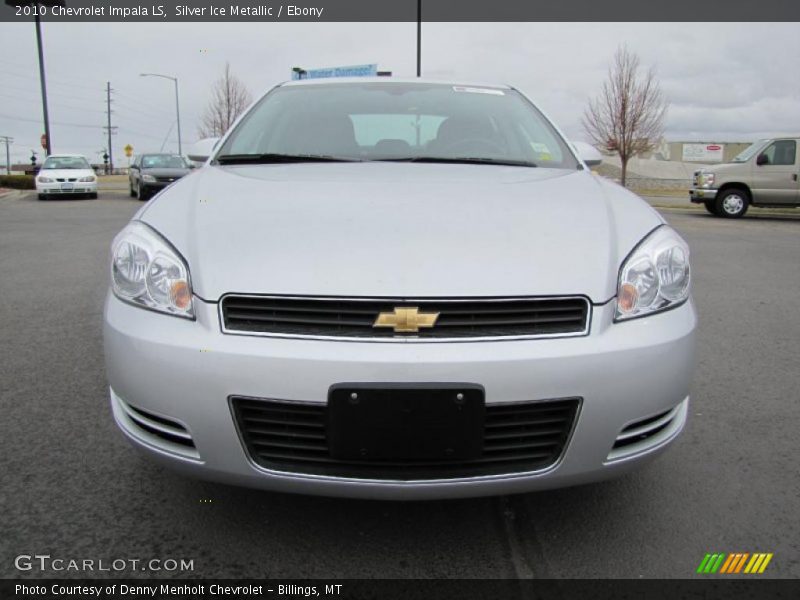 Silver Ice Metallic / Ebony 2010 Chevrolet Impala LS