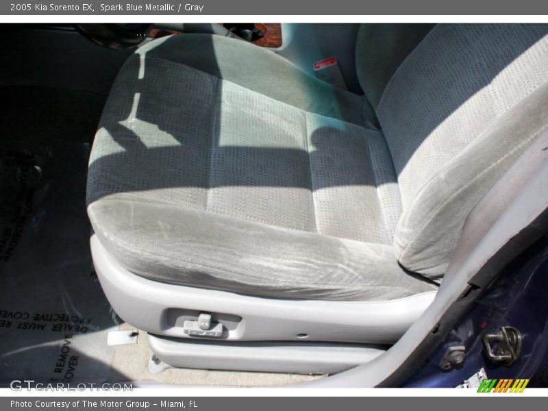 Spark Blue Metallic / Gray 2005 Kia Sorento EX