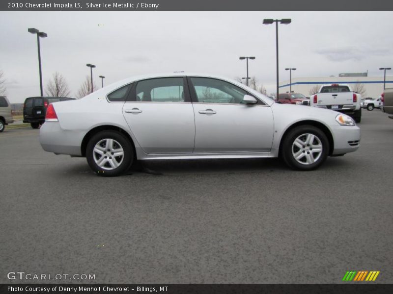 Silver Ice Metallic / Ebony 2010 Chevrolet Impala LS