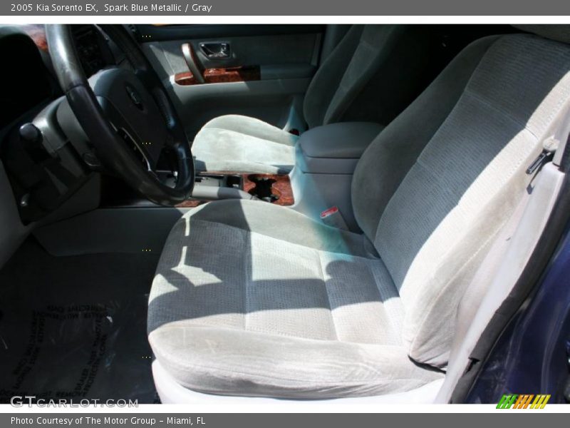 Spark Blue Metallic / Gray 2005 Kia Sorento EX