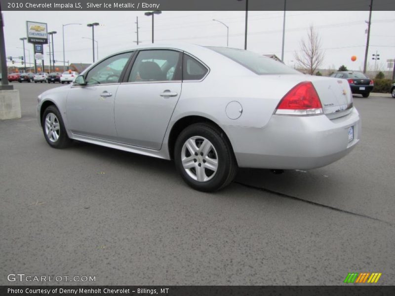 Silver Ice Metallic / Ebony 2010 Chevrolet Impala LS