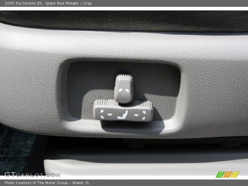 Spark Blue Metallic / Gray 2005 Kia Sorento EX