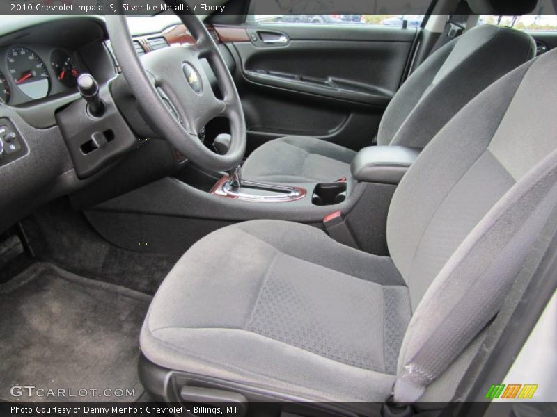 Silver Ice Metallic / Ebony 2010 Chevrolet Impala LS
