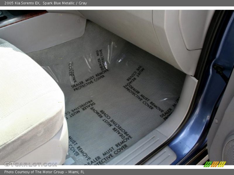 Spark Blue Metallic / Gray 2005 Kia Sorento EX
