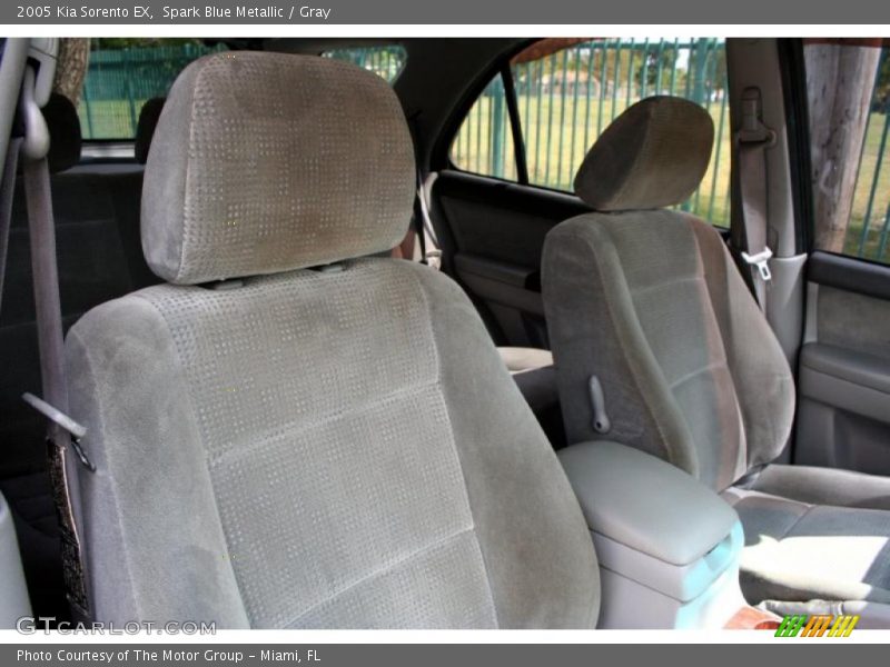Spark Blue Metallic / Gray 2005 Kia Sorento EX