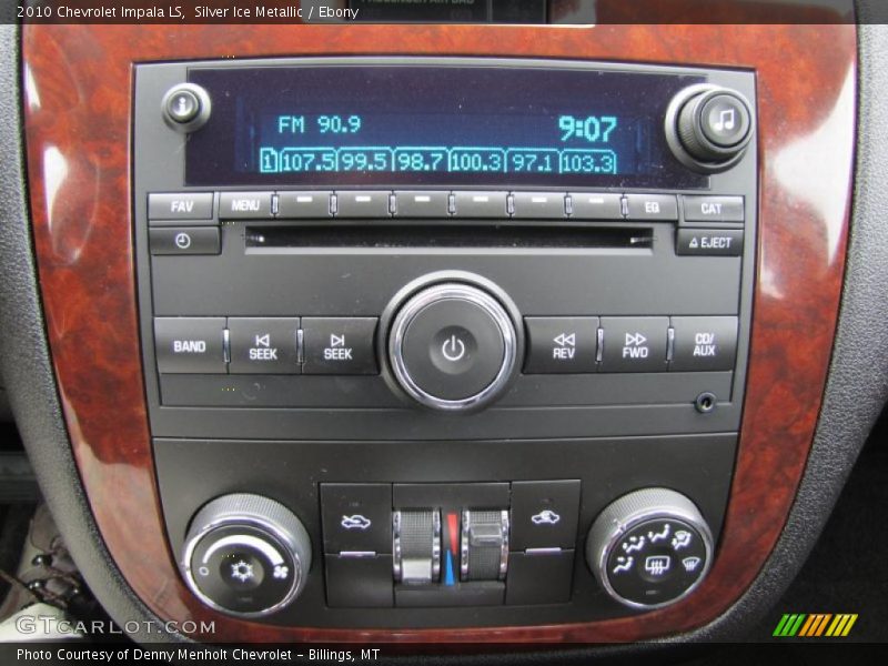 Silver Ice Metallic / Ebony 2010 Chevrolet Impala LS
