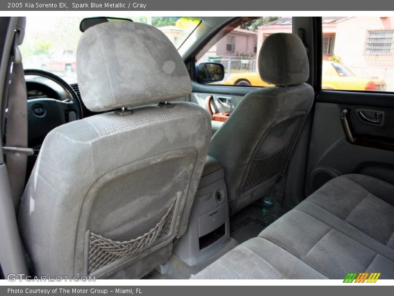 Spark Blue Metallic / Gray 2005 Kia Sorento EX