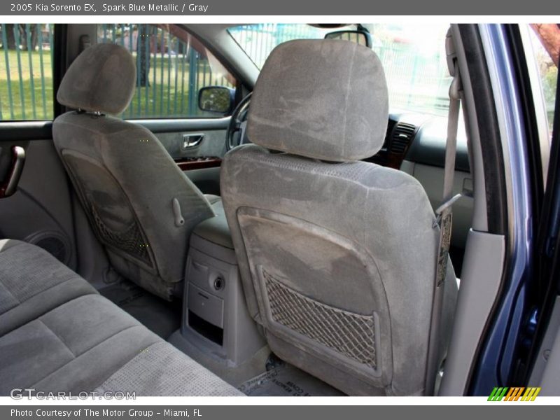 Spark Blue Metallic / Gray 2005 Kia Sorento EX