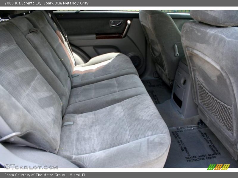 Spark Blue Metallic / Gray 2005 Kia Sorento EX