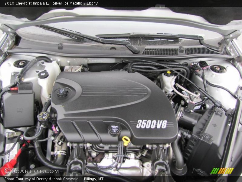 Silver Ice Metallic / Ebony 2010 Chevrolet Impala LS
